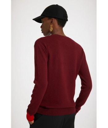 JP V-neck jumper in wool and cashmere de la marque