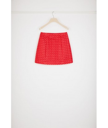 Mini skirt in eco-friendly quilted nylon store