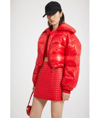 Short puffer jacket in eco-friendly polyamide paiement sécurisé