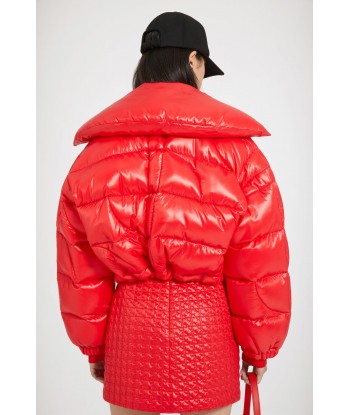 Short puffer jacket in eco-friendly polyamide paiement sécurisé