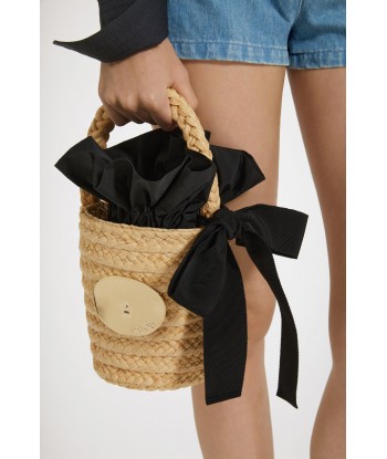 Iconic bucket bag in raffia votre restaurant rapide dans 