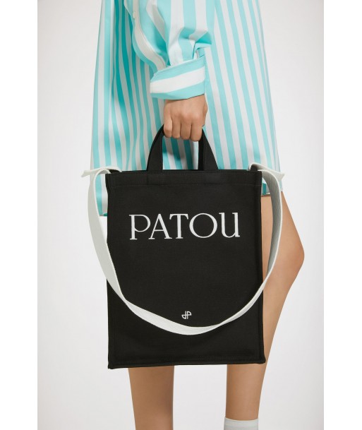 Vertical Patou tote in cotton canvas sélection de produits