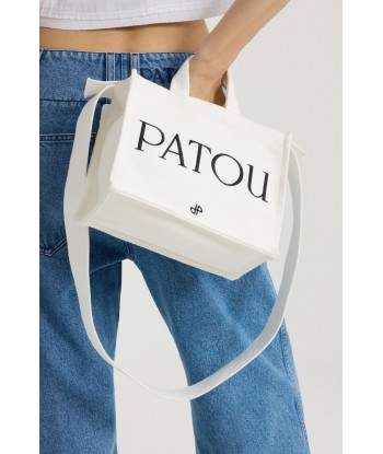 Small Patou tote in cotton canvas shop