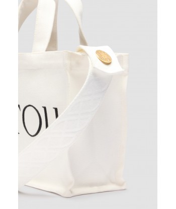 Small Patou tote in cotton canvas shop