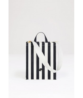 Vertical JP tote in printed cotton canvas Profitez des Offres !