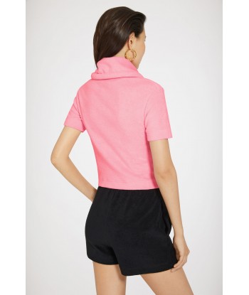 Half-zip polo shirt in organic cotton terry commande en ligne