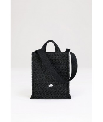 Vertical JP tote in raffia Vous souhaitez 