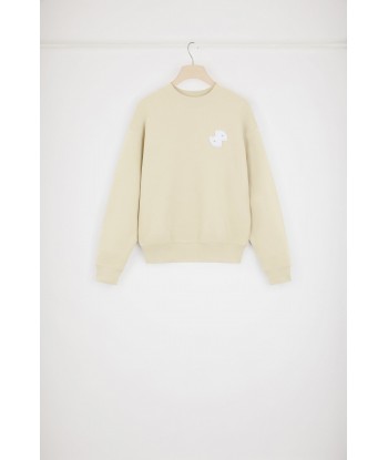 JP patch sweatshirt in organic cotton basket pas cher