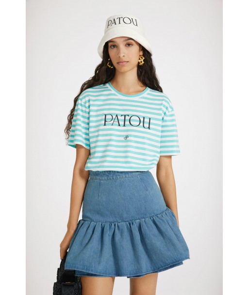 Patou striped t-shirt in cotton soldes