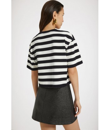 Patou boxy striped t-shirt in organic cotton Jusqu'à 80% De Réduction