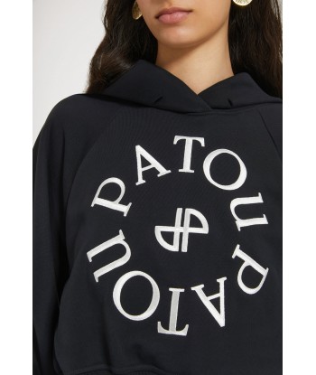 Medallion hoodie in organic cotton paiement sécurisé