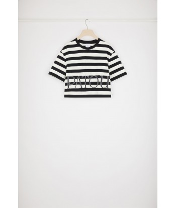 Patou boxy striped t-shirt in organic cotton Jusqu'à 80% De Réduction