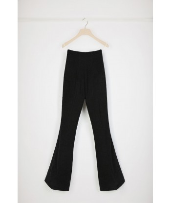 Flared trousers in cotton-blend tweed de votre