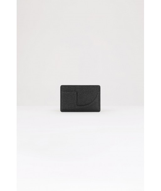 JP cardholder in leather brillant des détails fins