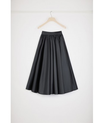 Volume midi skirt in satin les muscles