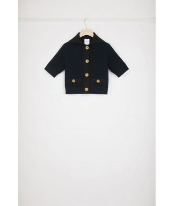 Button jacket in 3D knit prix pour 