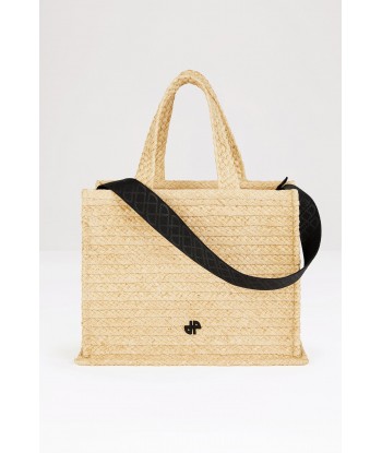 Large JP tote in raffia suggérées chez