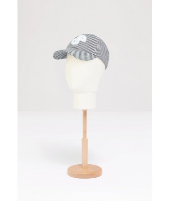 JP cap in striped cotton Comparez plus de prix