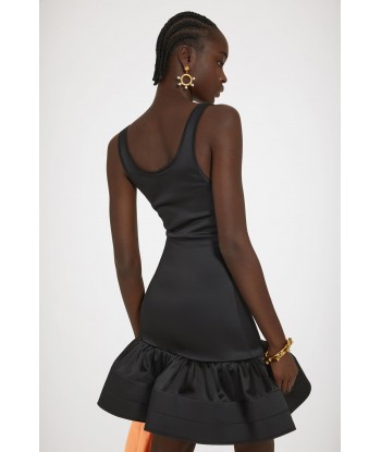 Tank mini dress in satin online