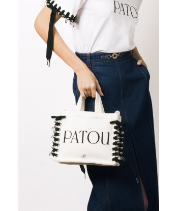 Patou Upcycling canvas tote in organic cotton une grave pollution 