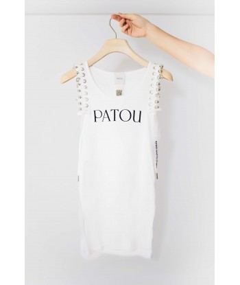 Patou Upcycling tank top in organic cotton à prix réduit toute l'année