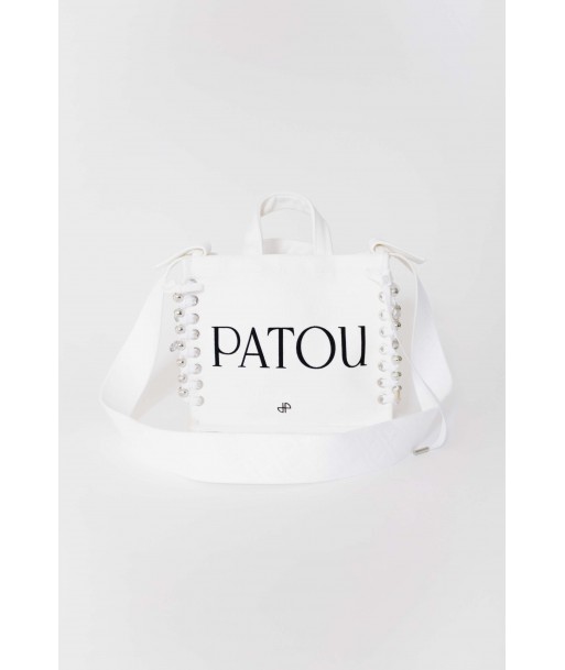 Patou Upcycling canvas tote in organic cotton Livraison rapide