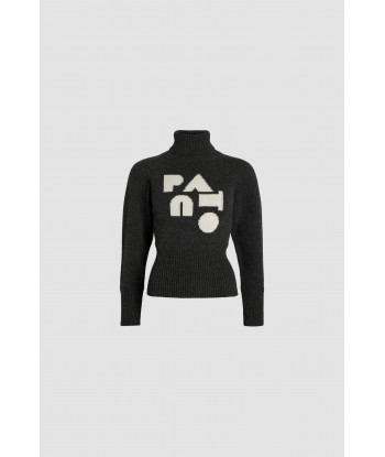 Art Deco Patou jumper in sustainable wool and cashmere la livraison gratuite