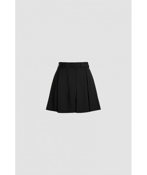 Pleated mini skirt in technical wool twill prix pour 