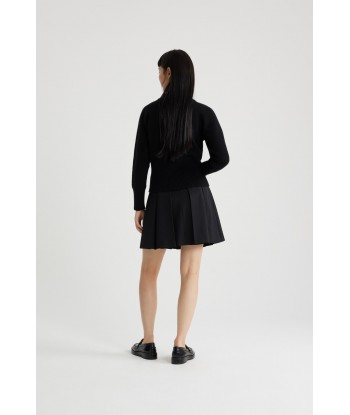 Pleated mini skirt in technical wool twill prix pour 