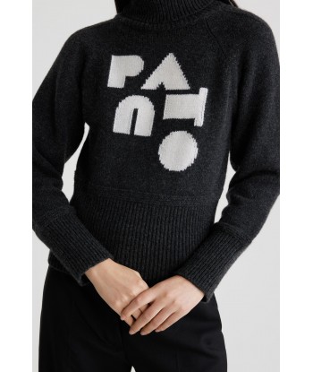 Art Deco Patou jumper in sustainable wool and cashmere la livraison gratuite