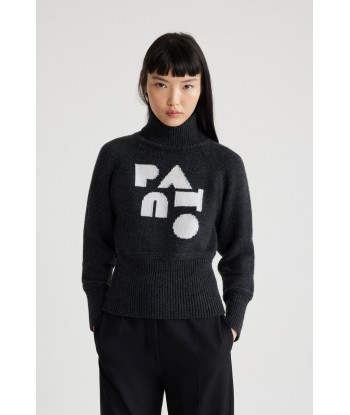 Art Deco Patou jumper in sustainable wool and cashmere la livraison gratuite