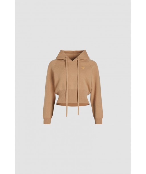 Hoodie in sustainable wool and cashmere blend ouvre sa boutique