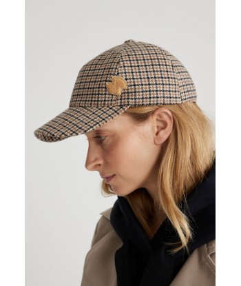 JP cap in patterned sustainable wool blend Voir les baskets