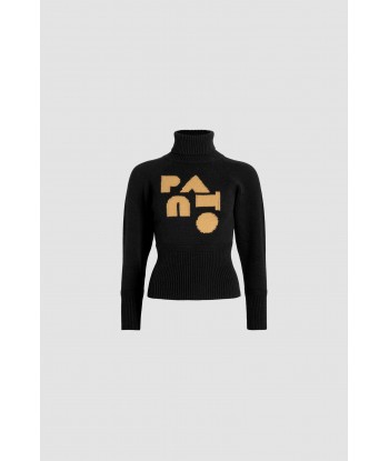 Art Deco Patou jumper in sustainable wool and cashmere pas chere