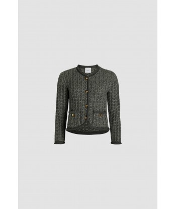 Fitted jacket in alpaca and organic wool offre 