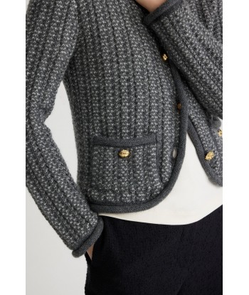 Fitted jacket in alpaca and organic wool offre 