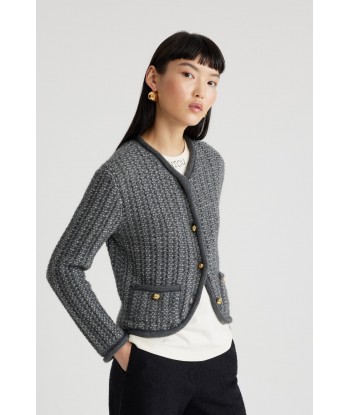 Fitted jacket in alpaca and organic wool offre 