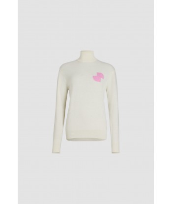 JP turtleneck jumper in sustainable wool and cashmere Paris Déstockage Promo