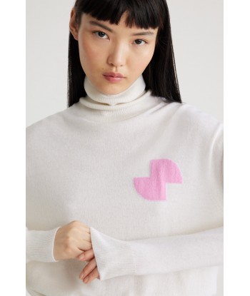 JP turtleneck jumper in sustainable wool and cashmere Paris Déstockage Promo