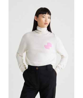 JP turtleneck jumper in sustainable wool and cashmere Paris Déstockage Promo