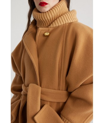 Oversized coat in wool and cashmere blend store