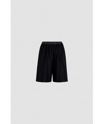 Longline shorts in sustainable wool blend 2024