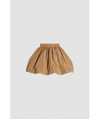 Bubble mini skirt in recycled faille Livraison rapide