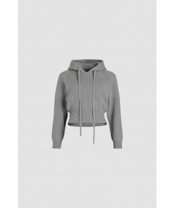 Hoodie in sustainable wool and cashmere blend pas cheres