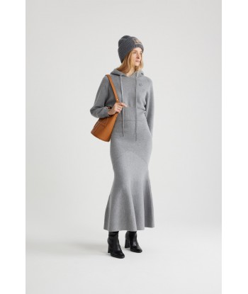 Hoodie in sustainable wool and cashmere blend pas cheres