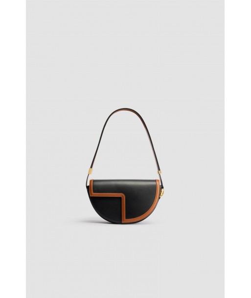 Le Patou two-tone bag in leather des créatures d'habitude