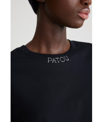 Embroidered Patou t-shirt in organic cotton acheter