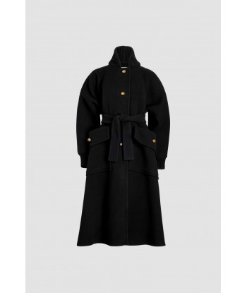 Oversized coat in wool and cashmere blend l'achat 