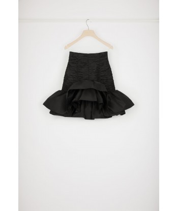 Bloom mini skirt in recycled faille france