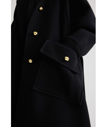 Oversized coat in wool and cashmere blend l'achat 